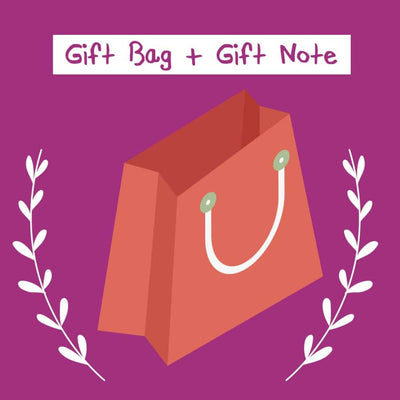 Message Card and Gift Bag Addon - Gift Message - 